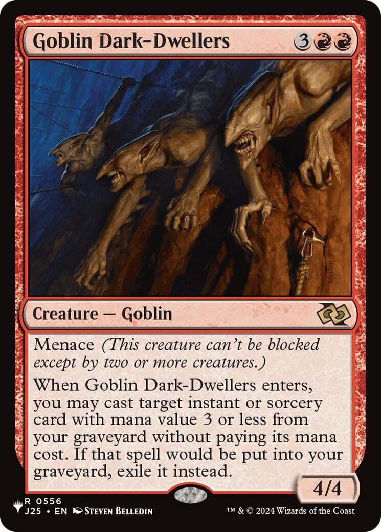 Goblin Dark-Dwellers (556) [The List Reprints]
