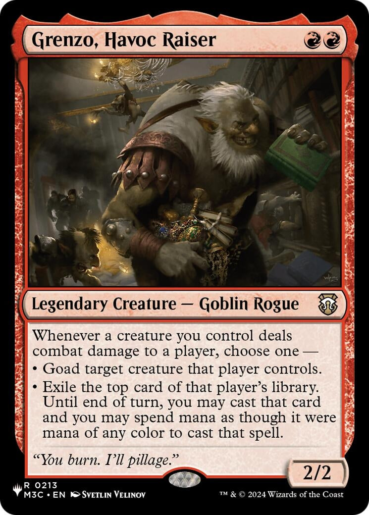 Grenzo, Havoc Raiser (213) [The List Reprints]