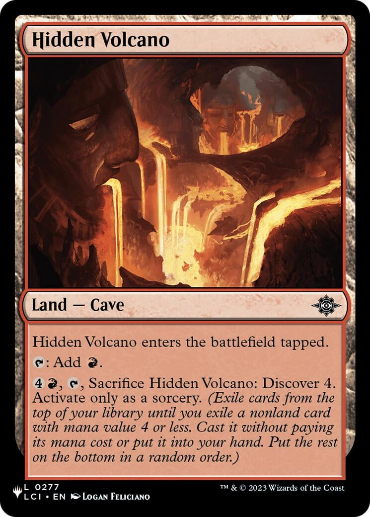 Hidden Volcano (277) [The List Reprints]