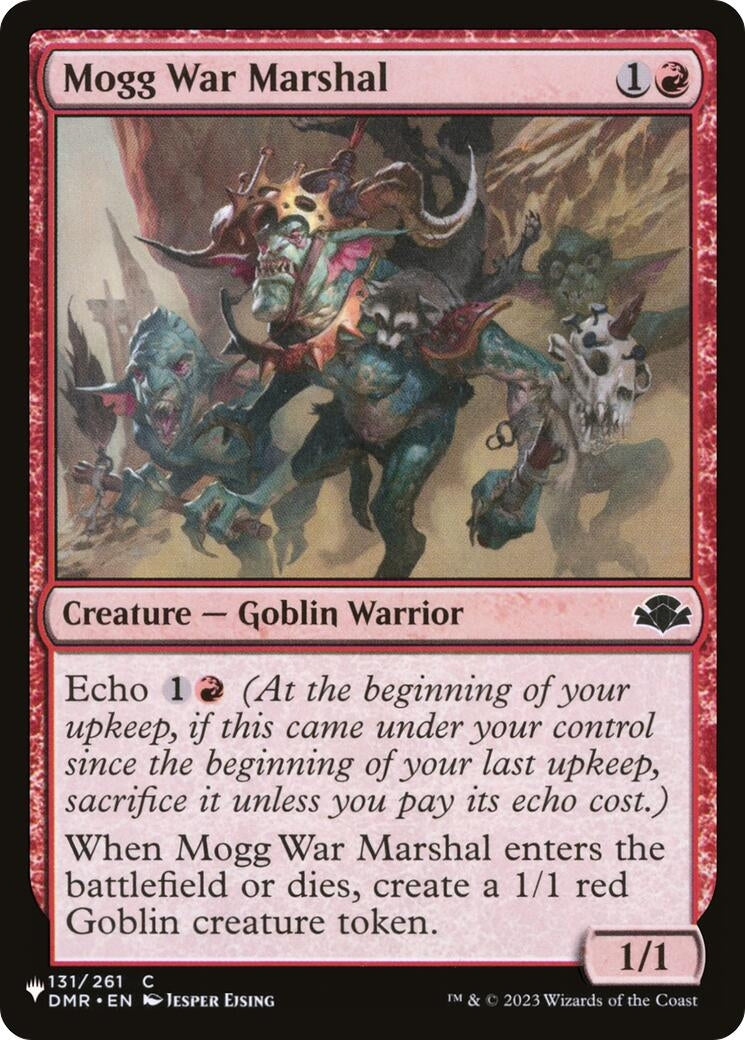 Mogg War Marshal (DMR) (131) [The List Reprints]
