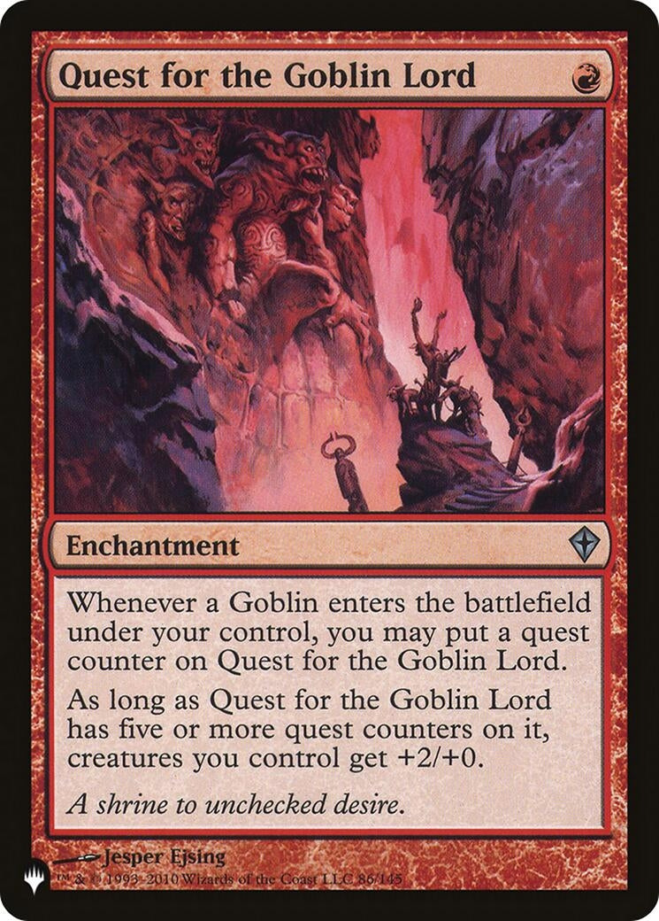 Quest for the Goblin Lord (86) [The List Reprints]