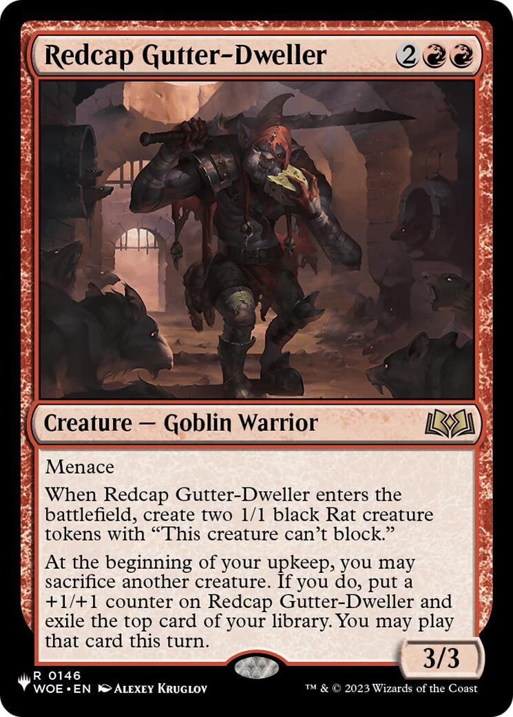 Redcap Gutter-Dweller (146) [The List Reprints]