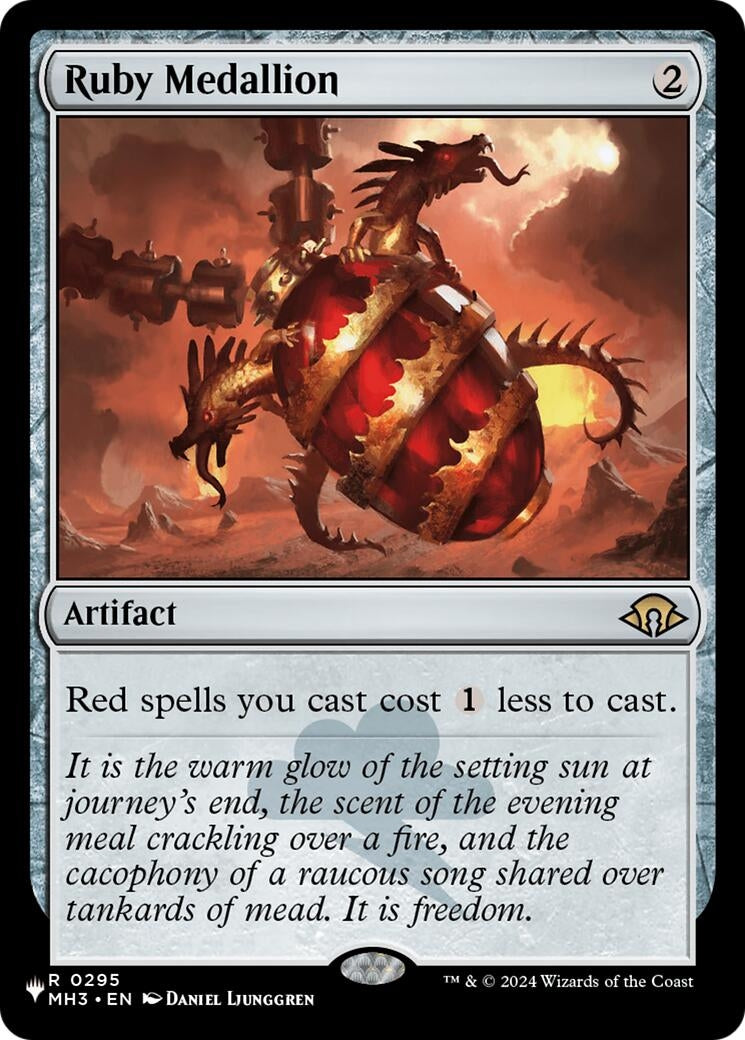 Ruby Medallion (295) [The List Reprints]