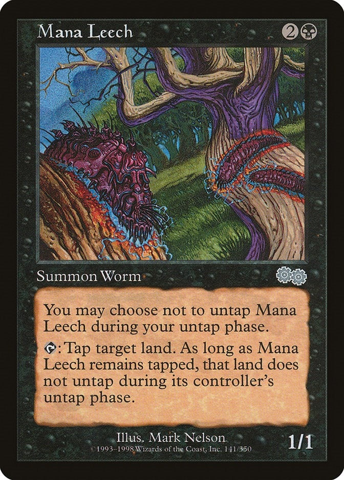 Image for Mana Leech (141) [Urza's Saga] - Magic: The Gathering