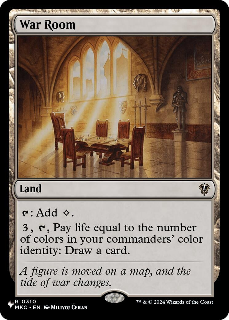 War Room (MKC) (310) [The List Reprints]