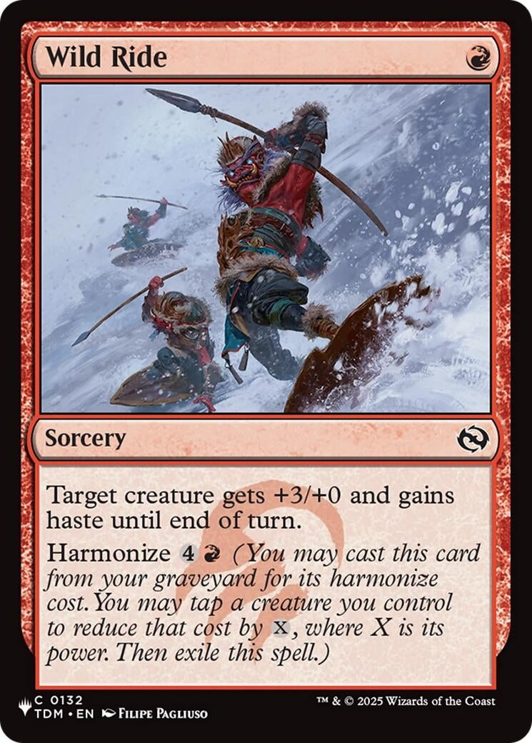 Wild Ride (132) [The List Reprints]