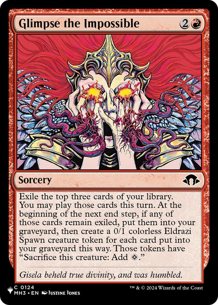 Glimpse the Impossible (124) [The List Reprints]