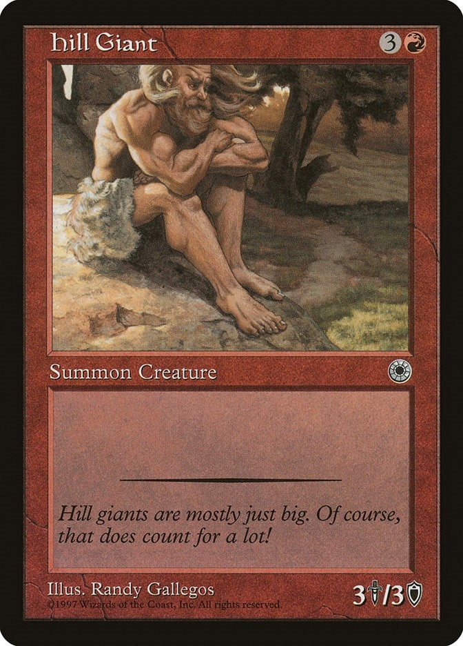 Image for Hill Giant [Portal] - Magic: The Gathering