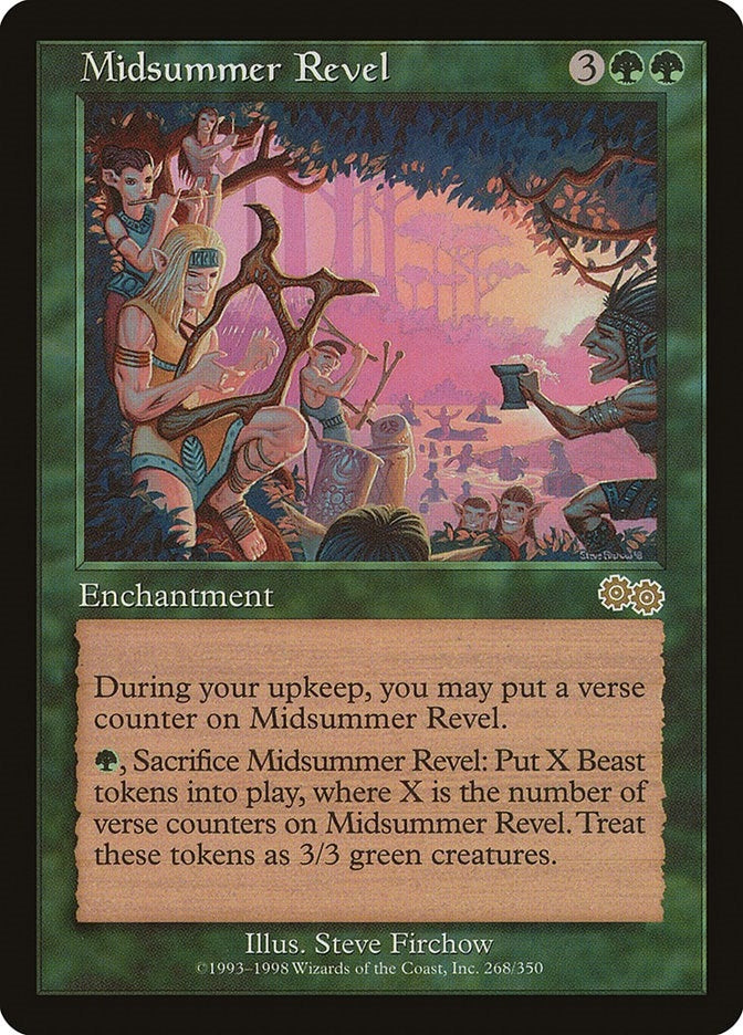 Image for Midsummer Revel (268) [Urza's Saga] - Magic: The Gathering