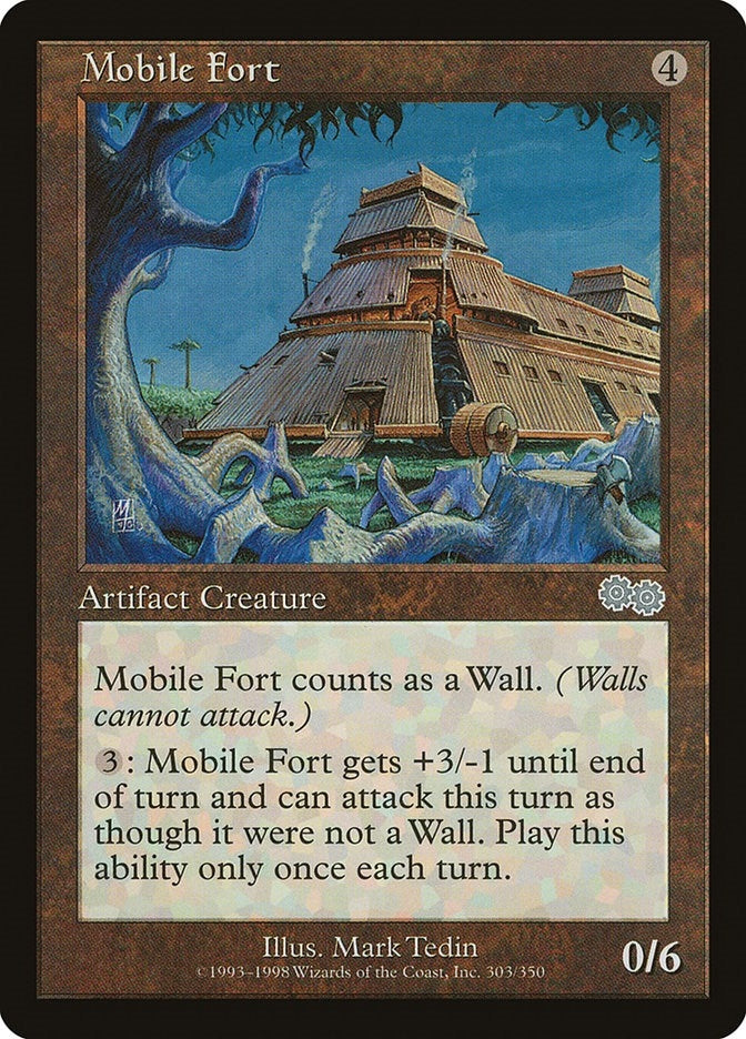 Image for Mobile Fort (303) [Urza's Saga] - Magic: The Gathering