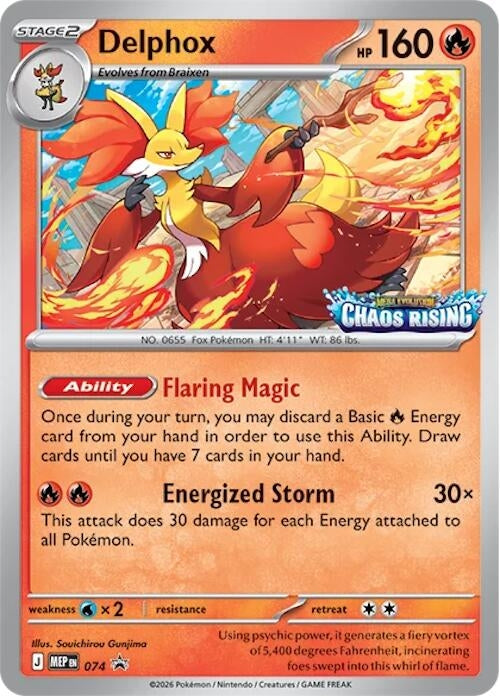 Image for Delphox - 074 (074) [ME: Mega Evolution Promo] - Pokemon