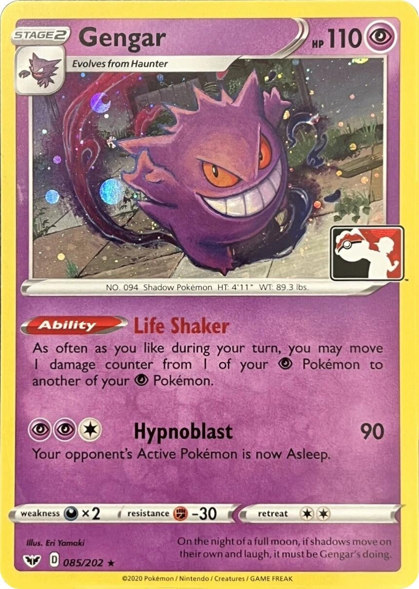 Image for Gengar (Library Exclusive) (085/202) [Miscellaneous Cards & Products] - Pokemon