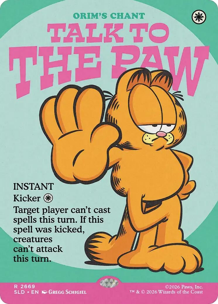 Image for Talk to the Paw - Orim's Chant (2669) [Secret Lair Drop Series] - Magic: The Gathering