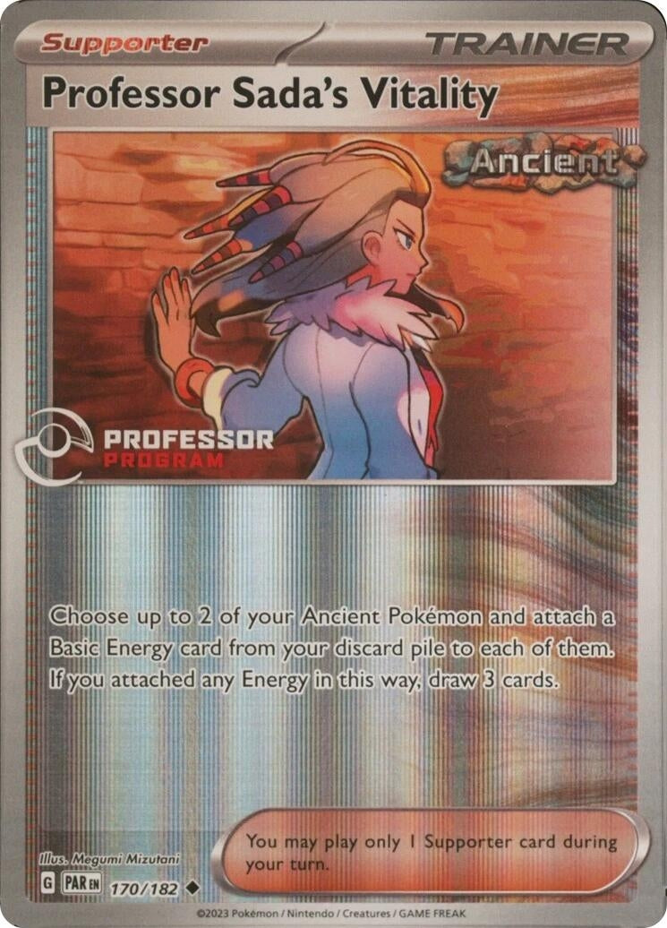 Image for Professor Sada's Vitality (170/182) [Professor Program Promos] - Pokemon
