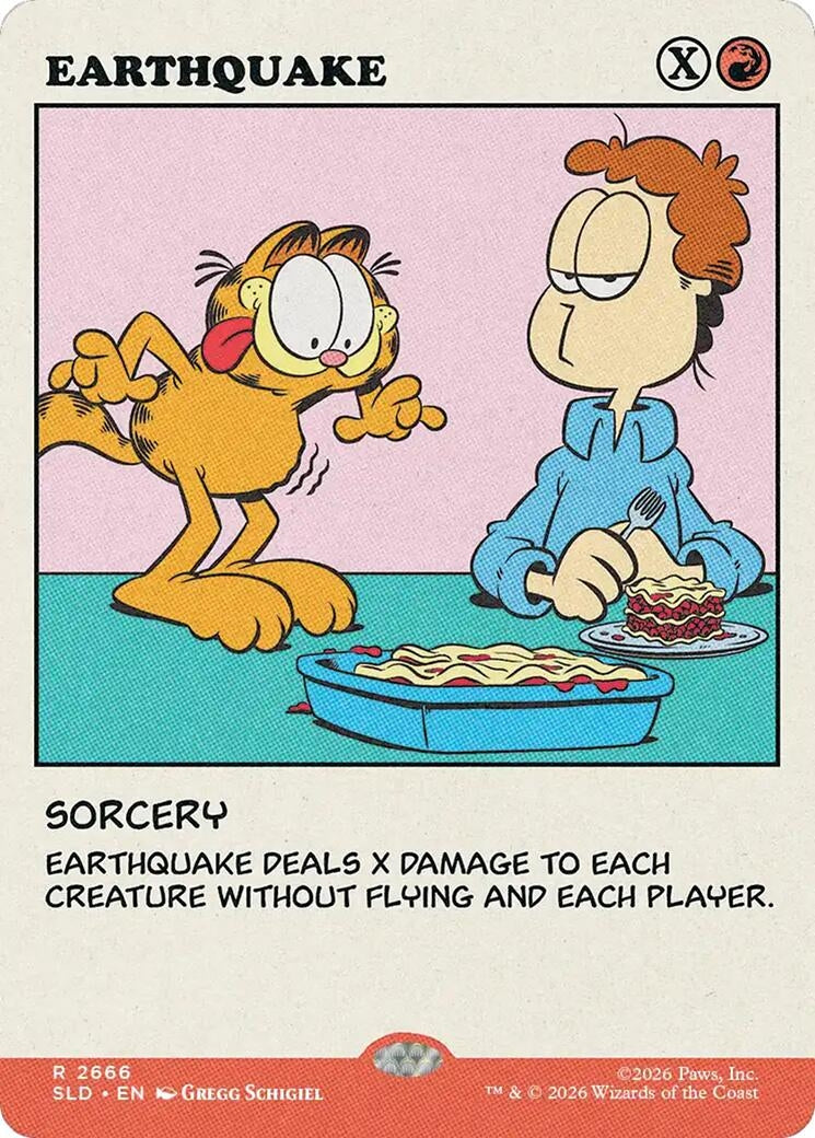 Image for Earthquake (2666) [Secret Lair Drop Series] - Magic: The Gathering