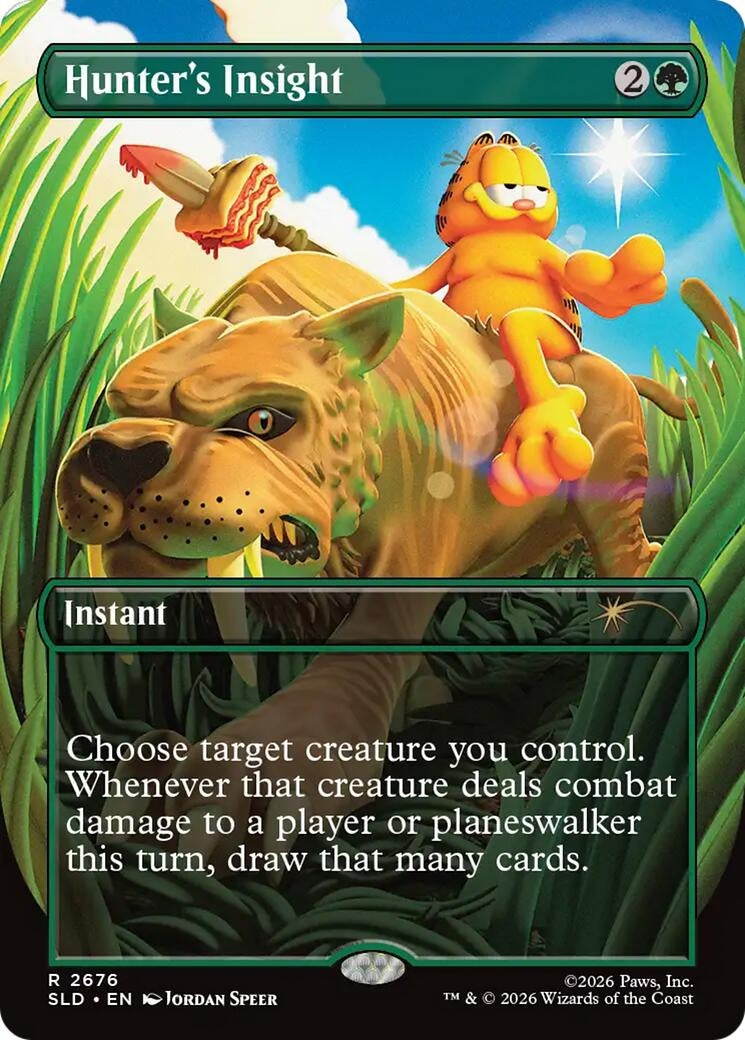 Image for Hunter's Insight (2676) [Secret Lair Drop Series] - Magic: The Gathering
