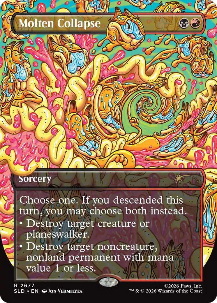 Image for Molten Collapse (2677) [Secret Lair Drop Series] - Magic: The Gathering