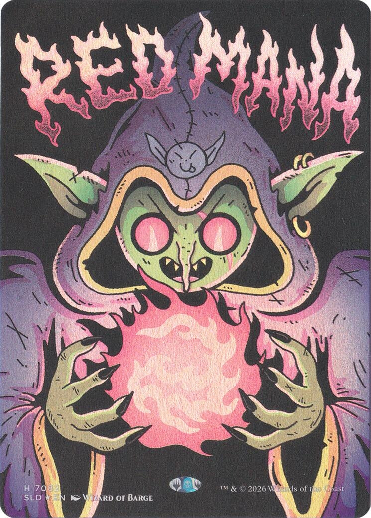 Image for Red Mana (7082) [Secret Lair Drop Series] - Magic: The Gathering