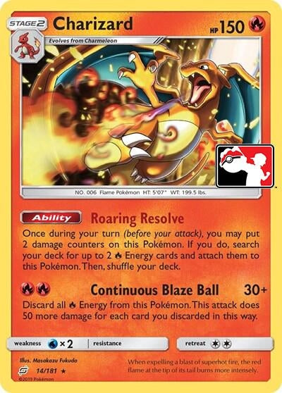 Image for Charizard (Library Exclusive) (14/181) [Miscellaneous Cards & Products] - Pokemon
