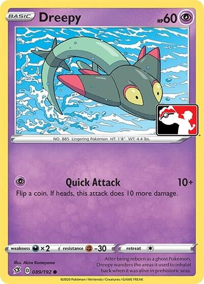 Image for Dreepy (Library Exclusive) (089/192) [Miscellaneous Cards & Products] - Pokemon