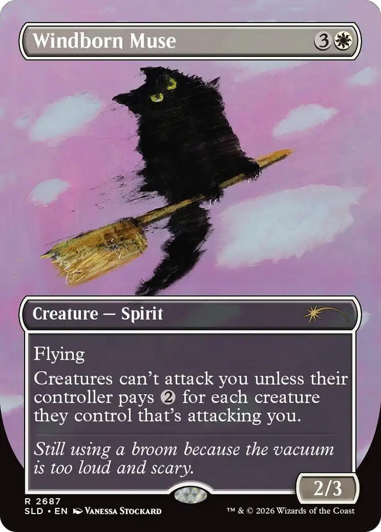 Image for Windborn Muse (2687) [Secret Lair Drop Series] - Magic: The Gathering