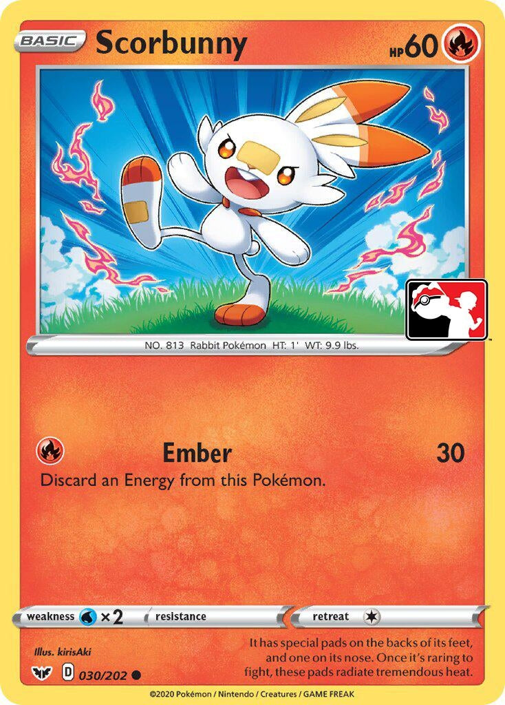 Image for Scorbunny (Library Exclusive) (031/202) [Miscellaneous Cards & Products] - Pokemon