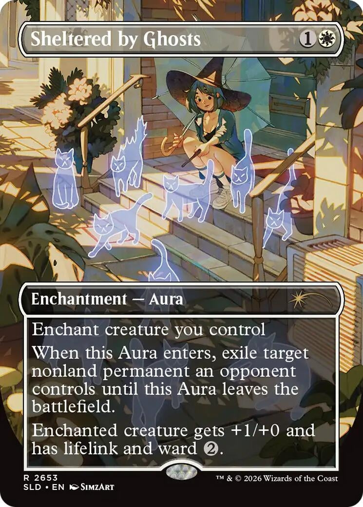 Image for Sheltered by Ghosts (2653) [Secret Lair Drop Series] - Magic: The Gathering