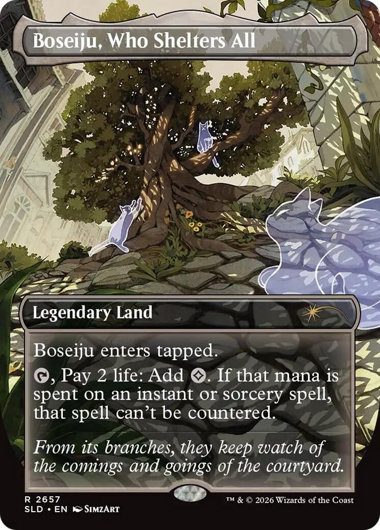 Image for Boseiju, Who Shelters All (2657) [Secret Lair Drop Series] - Magic: The Gathering