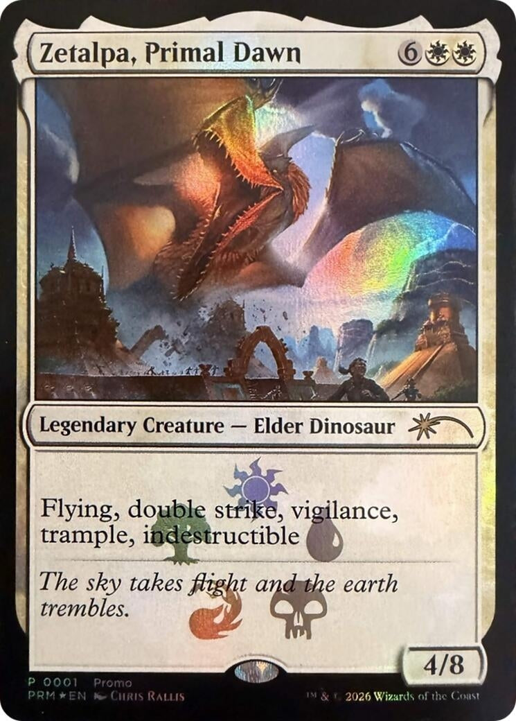 Image for Zetalpa, Primal Dawn (1) [Media Promos] - Magic: The Gathering