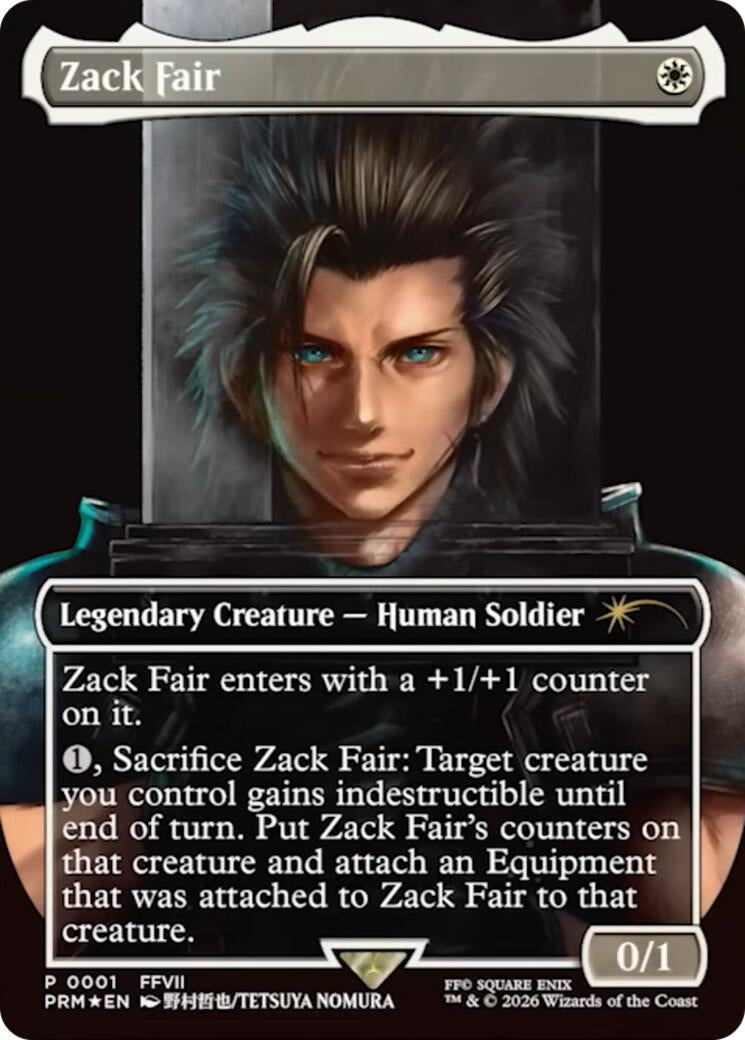 Image for Zack Fair (1) [Media Promos] - Magic: The Gathering