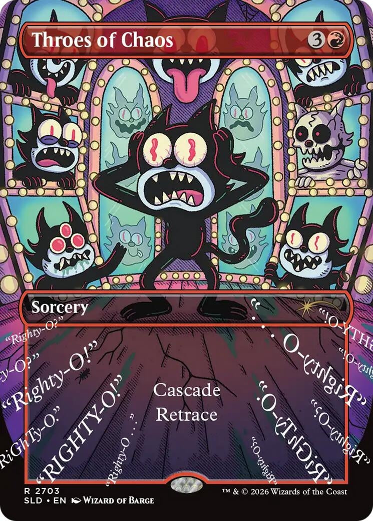 Image for Throes of Chaos (2703) [Secret Lair Drop Series] - Magic: The Gathering