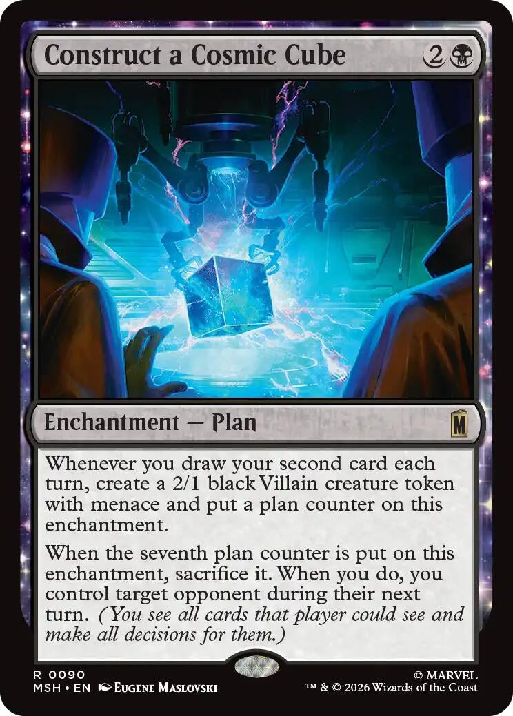 Image for Construct a Cosmic Cube (90) [Marvel Super Heroes] - Magic: The Gathering