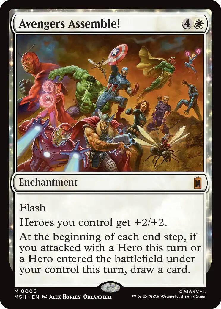 Image for Avengers Assemble! (6) [Marvel Super Heroes] - Magic: The Gathering