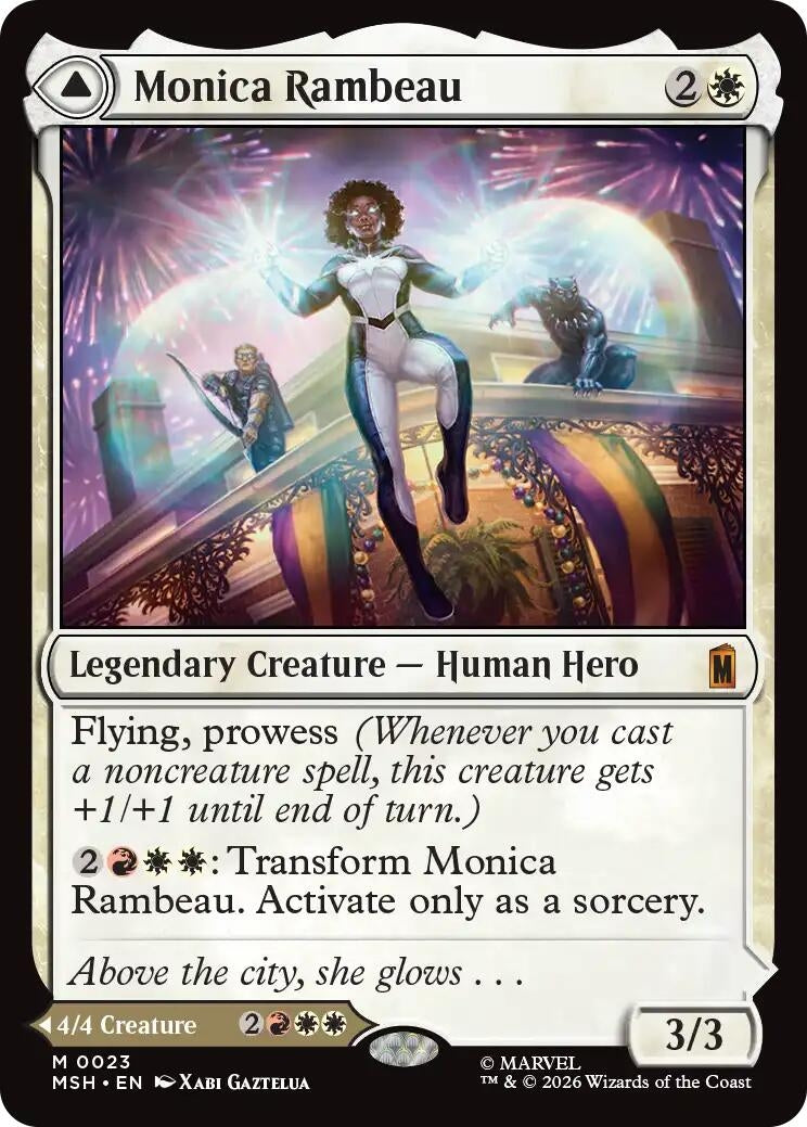 Image for Monica Rambeau (23) [Marvel Super Heroes] - Magic: The Gathering