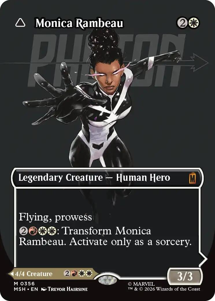 Image for Monica Rambeau (Borderless) (0356) (356) [Marvel Super Heroes] - Magic: The Gathering