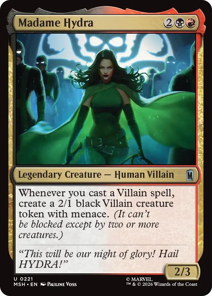 Image for Madame Hydra (221) [Marvel Super Heroes] - Magic: The Gathering