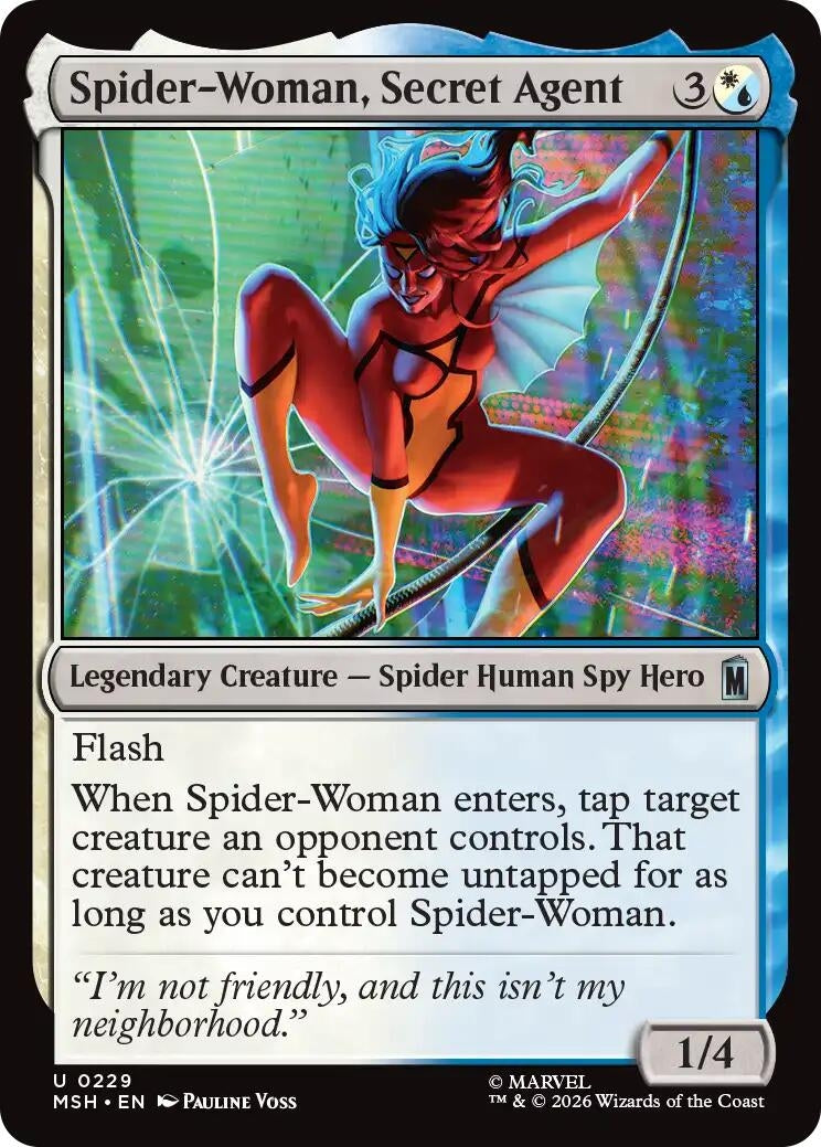 Image for Spider-Woman, Secret Agent (229) [Marvel Super Heroes] - Magic: The Gathering