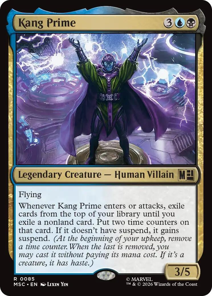 Kang Prime (85) [Commander: Marvel Super Heroes]