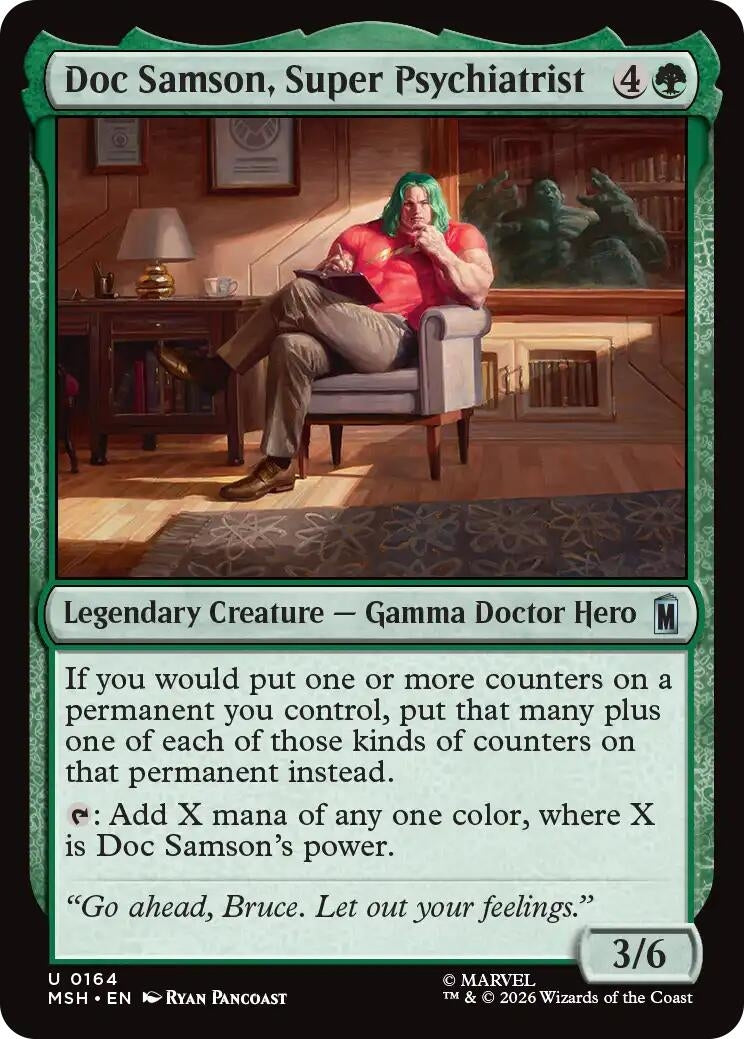Image for Doc Samson, Super Psychiatrist (164) [Marvel Super Heroes] - Magic: The Gathering