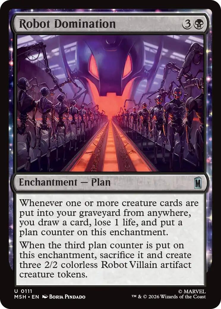 Image for Robot Domination (111) [Marvel Super Heroes] - Magic: The Gathering