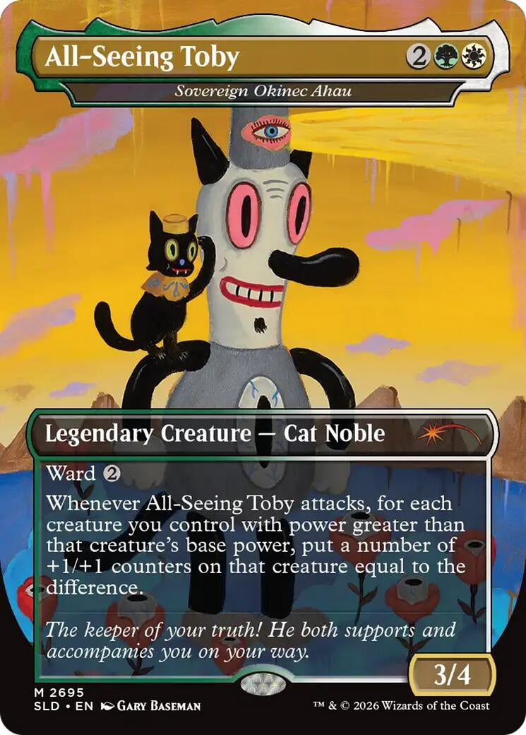 Image for All-Seeing Toby - Sovereign Okinec Ahau (2695) [Secret Lair Drop Series] - Magic: The Gathering