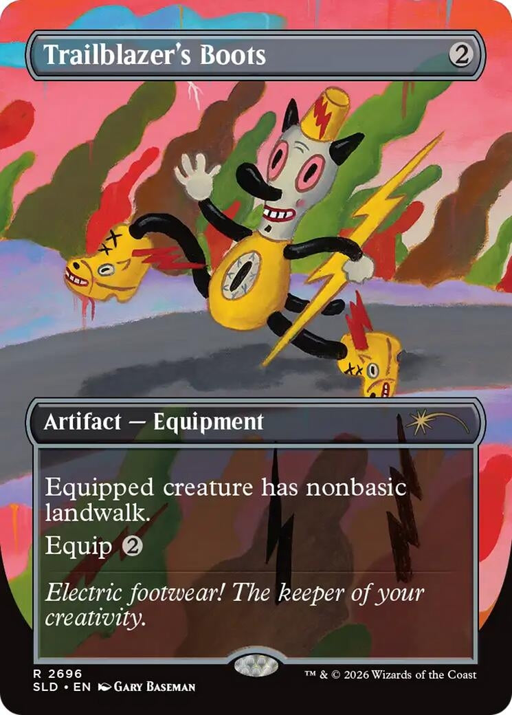 Image for Trailblazer's Boots (2696) [Secret Lair Drop Series] - Magic: The Gathering