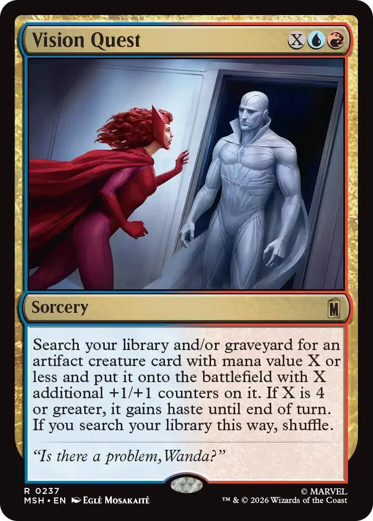 Image for Vision Quest (237) [Marvel Super Heroes] - Magic: The Gathering