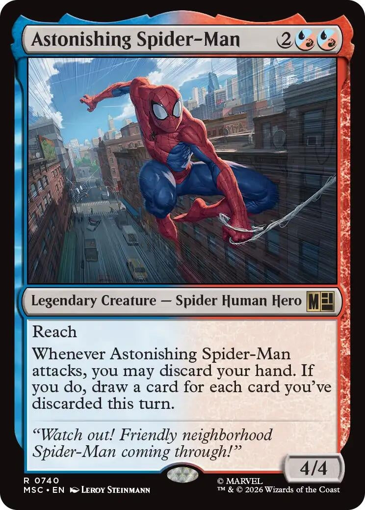 Image for Astonishing Spider-Man (740) [Commander: Marvel Super Heroes] - Magic: The Gathering