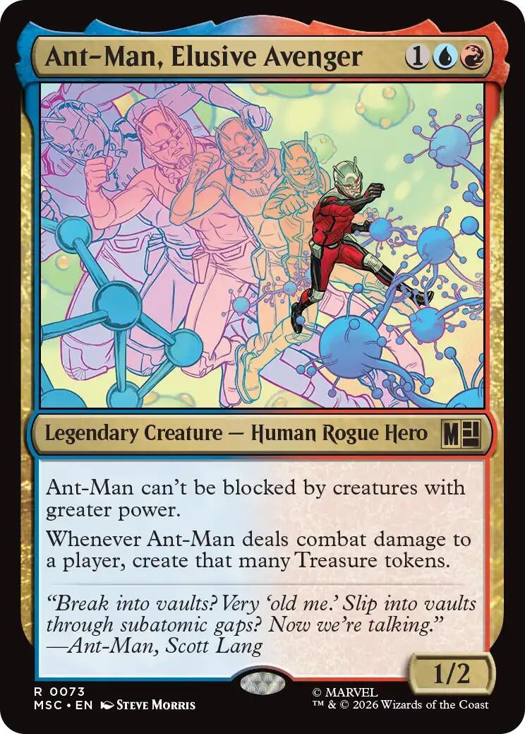 Image for Ant-Man, Elusive Avenger (73) [Commander: Marvel Super Heroes] - Magic: The Gathering
