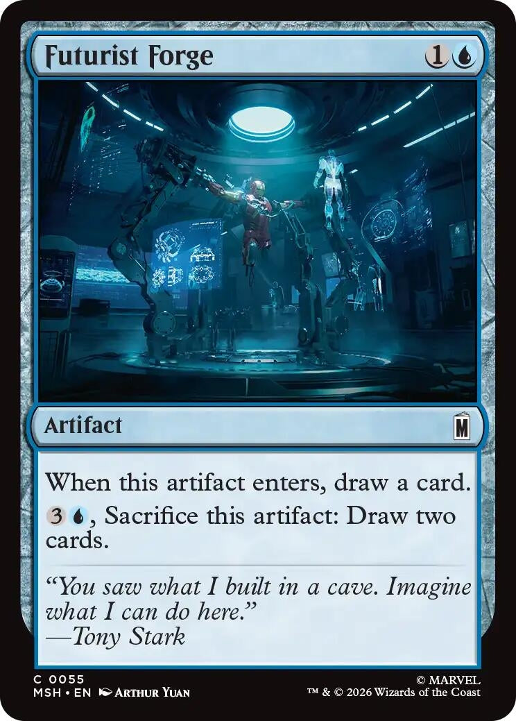 Image for Futurist Forge (55) [Marvel Super Heroes] - Magic: The Gathering