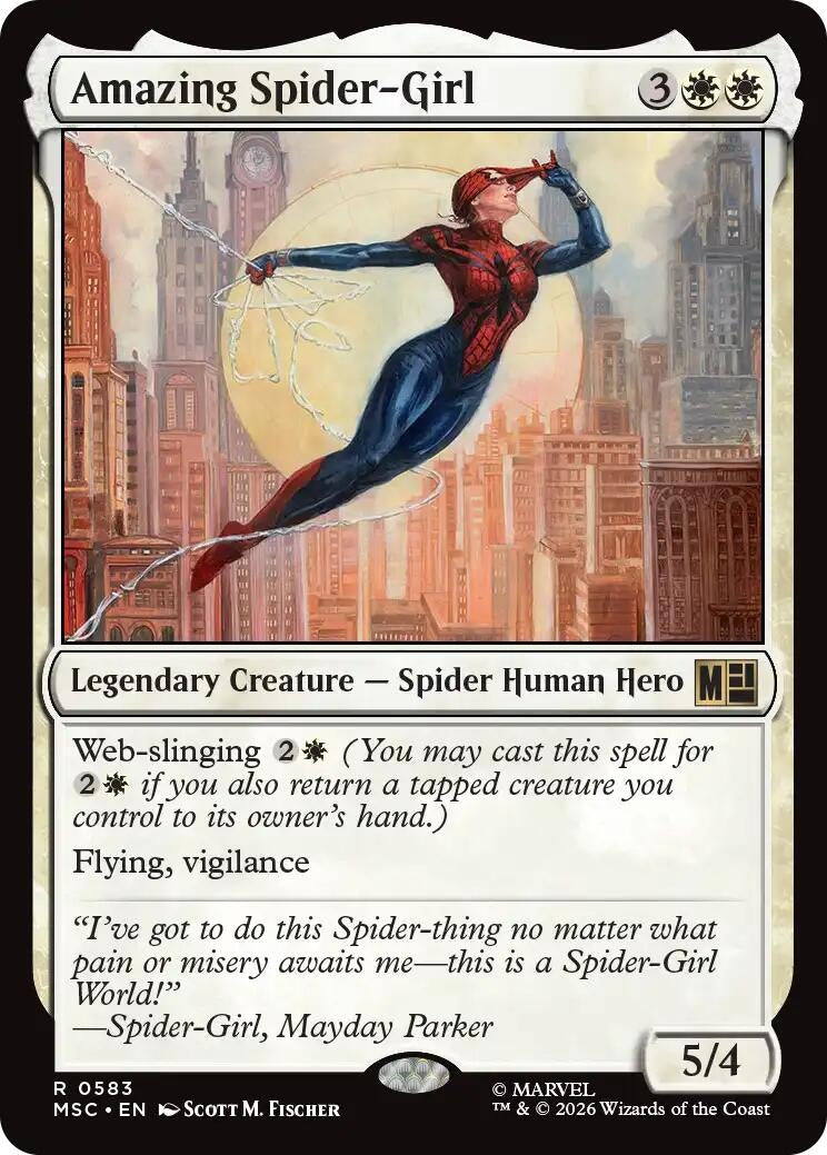 Image for Amazing Spider-Girl (583) [Commander: Marvel Super Heroes] - Magic: The Gathering