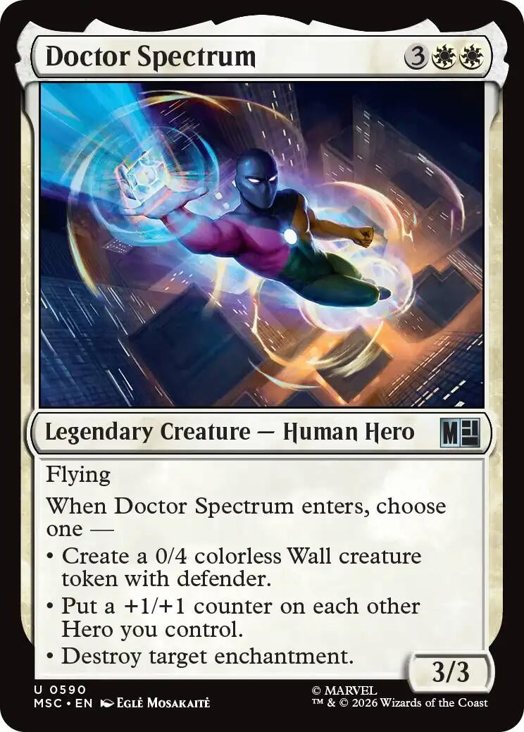 Image for Doctor Spectrum (590) [Commander: Marvel Super Heroes] - Magic: The Gathering
