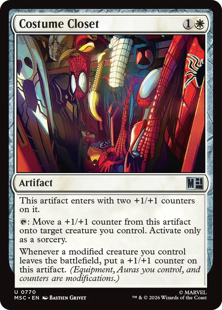 Image for Costume Closet (770) [Commander: Marvel Super Heroes] - Magic: The Gathering