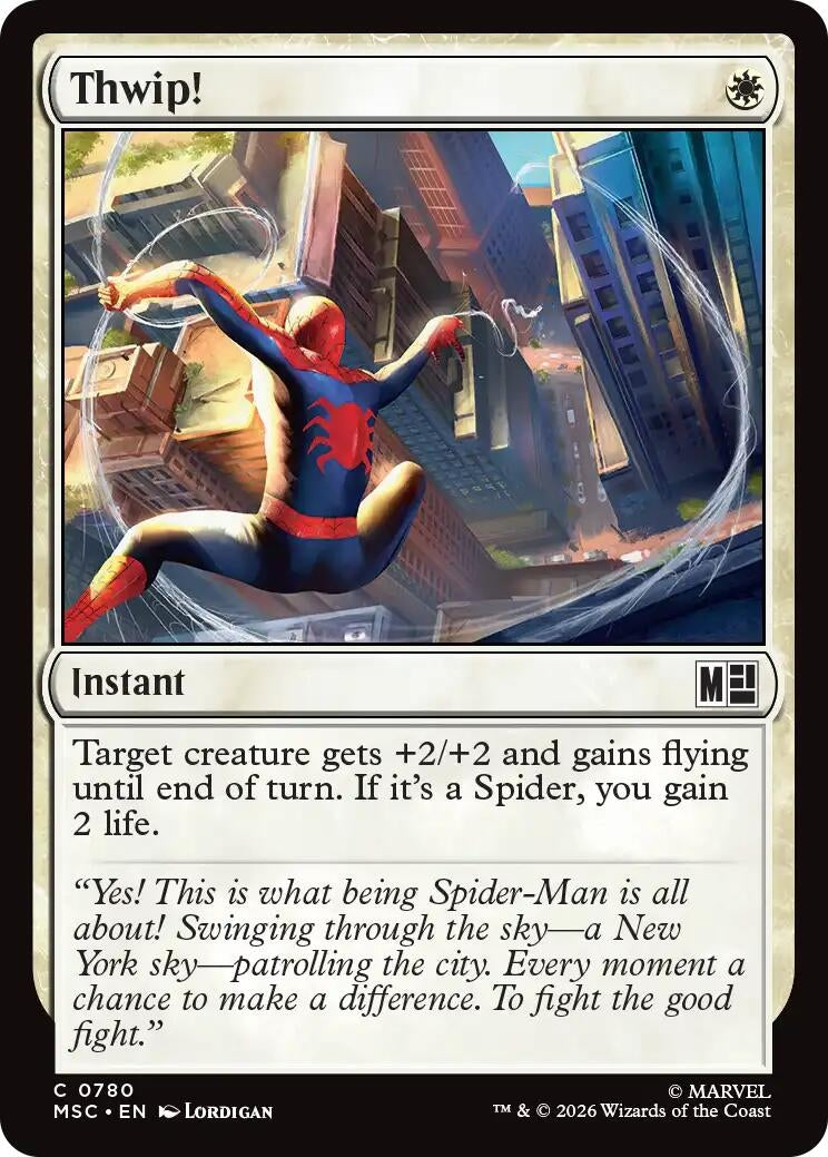 Image for Thwip! (780) [Commander: Marvel Super Heroes] - Magic: The Gathering